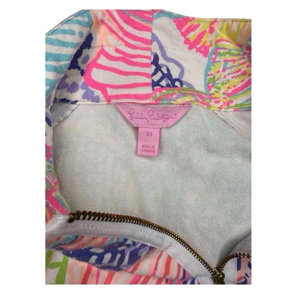Lily Pulitzer quarter zip sweatshirt - Picture 7 of 8